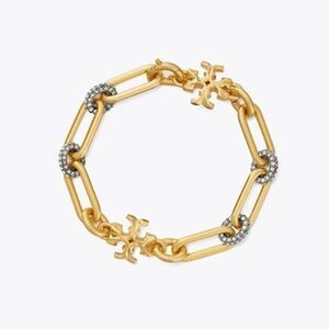TORY BURCH•Roxanne Chain Pave‎ Bracelet